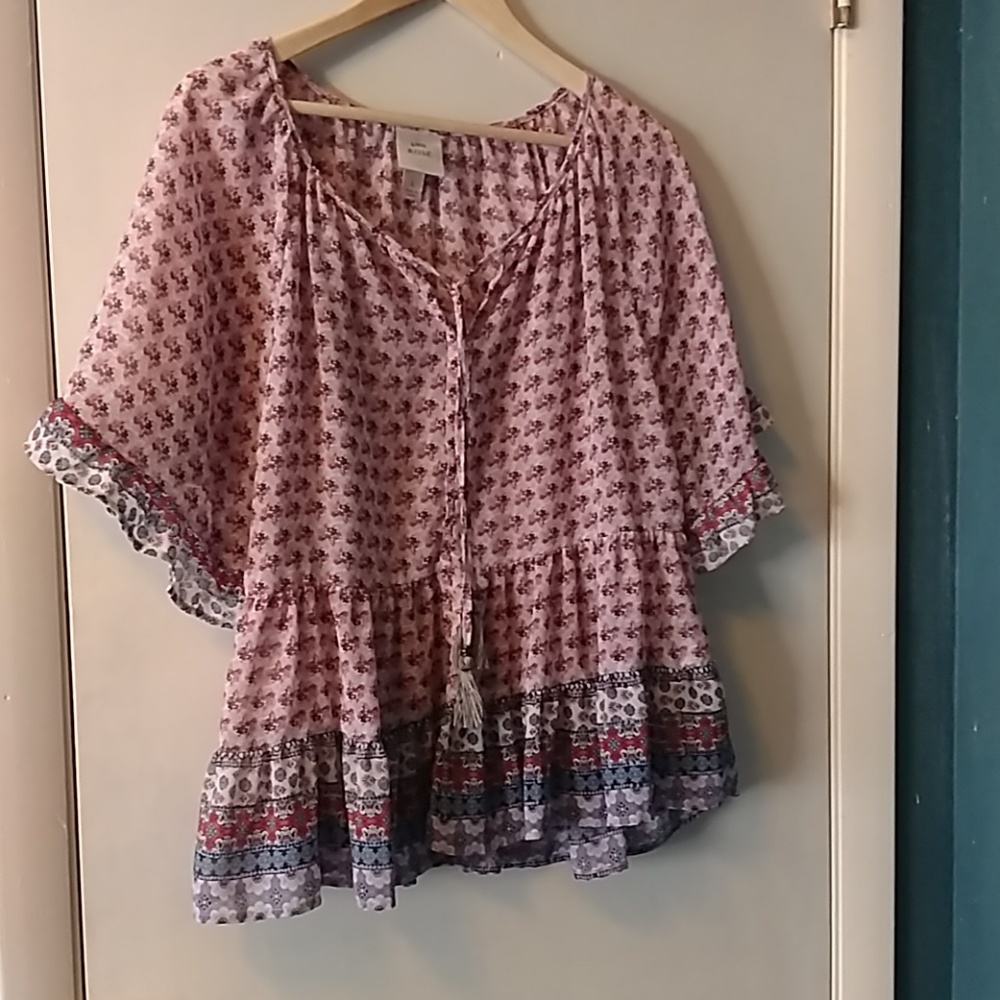 Knox Rose Peplum Top